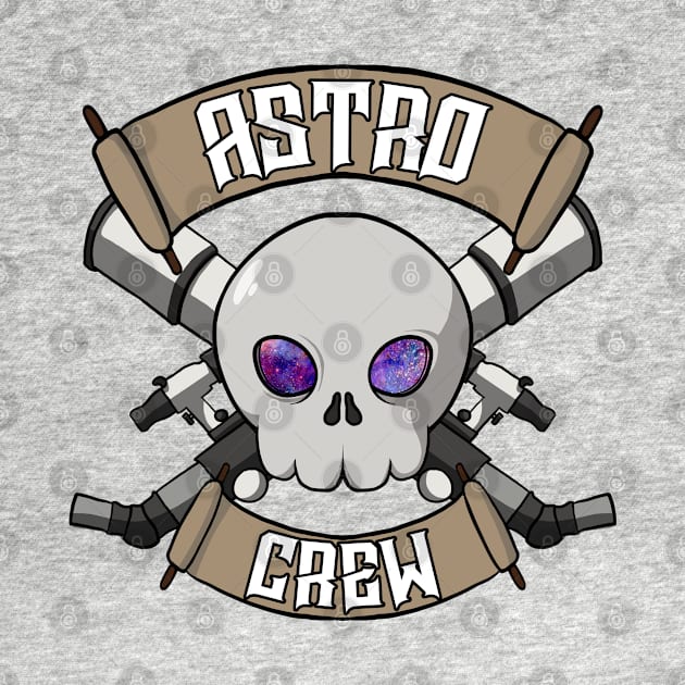 Astronomers crew Jolly Roger pirate flag by RampArt